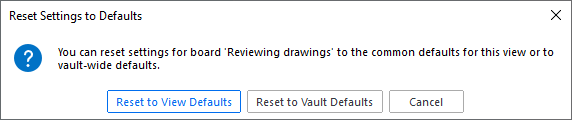 Column context menu